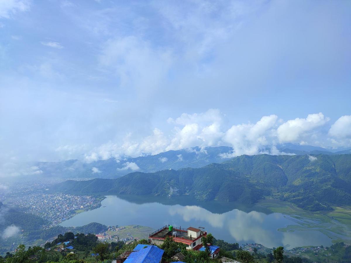 Sarangkot Hotel New Galaxy 博卡拉 外观 照片