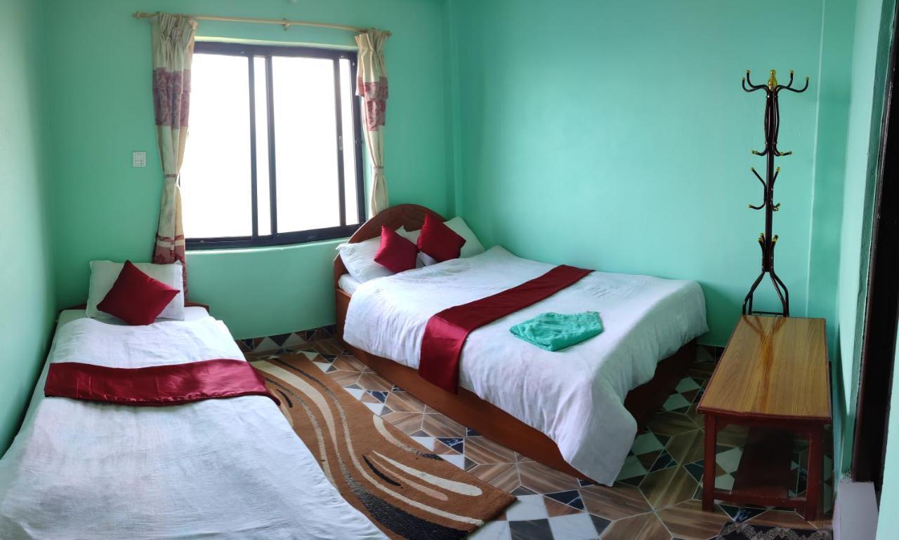 Sarangkot Hotel New Galaxy 博卡拉 外观 照片