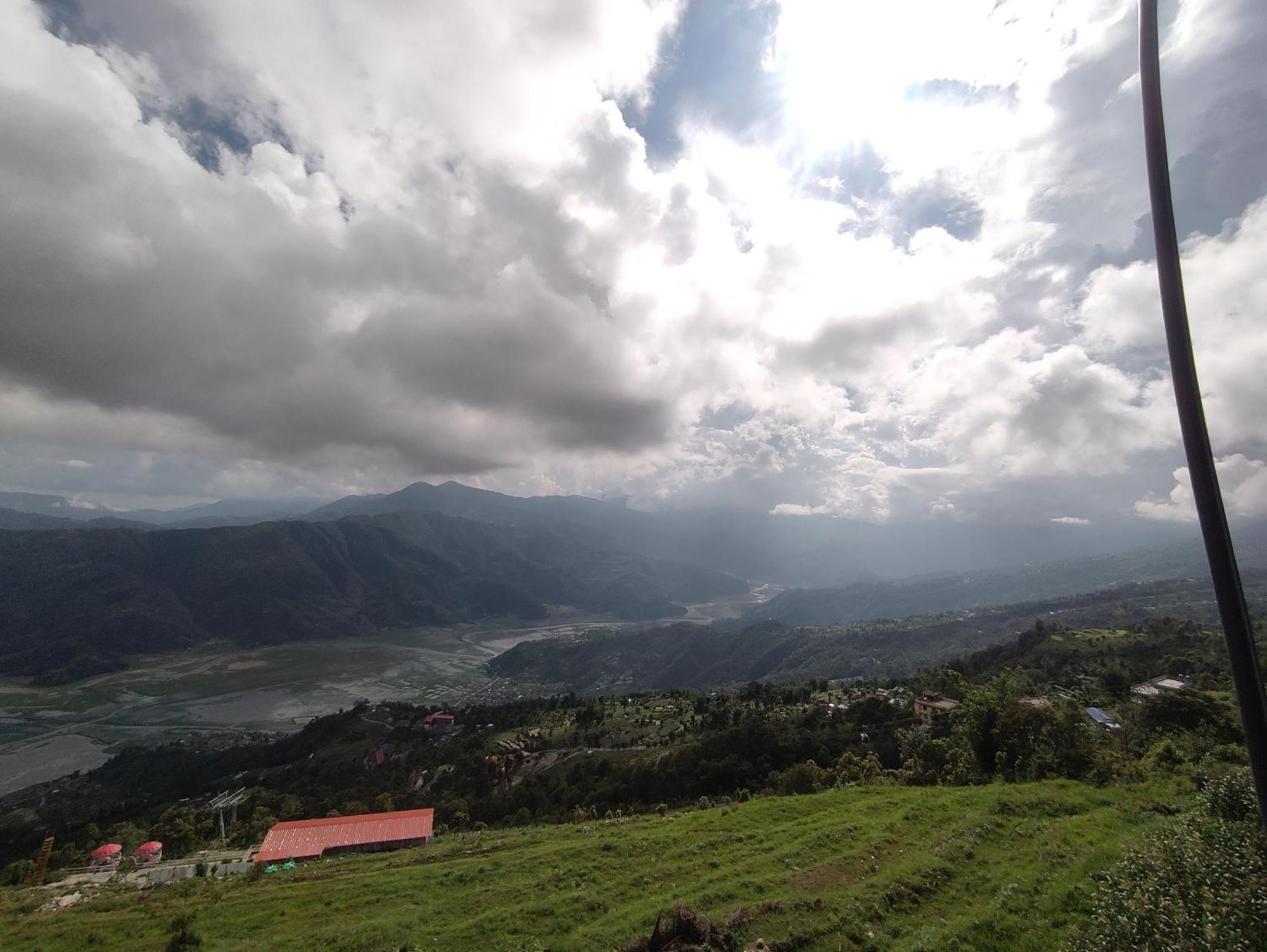 Sarangkot Hotel New Galaxy 博卡拉 外观 照片
