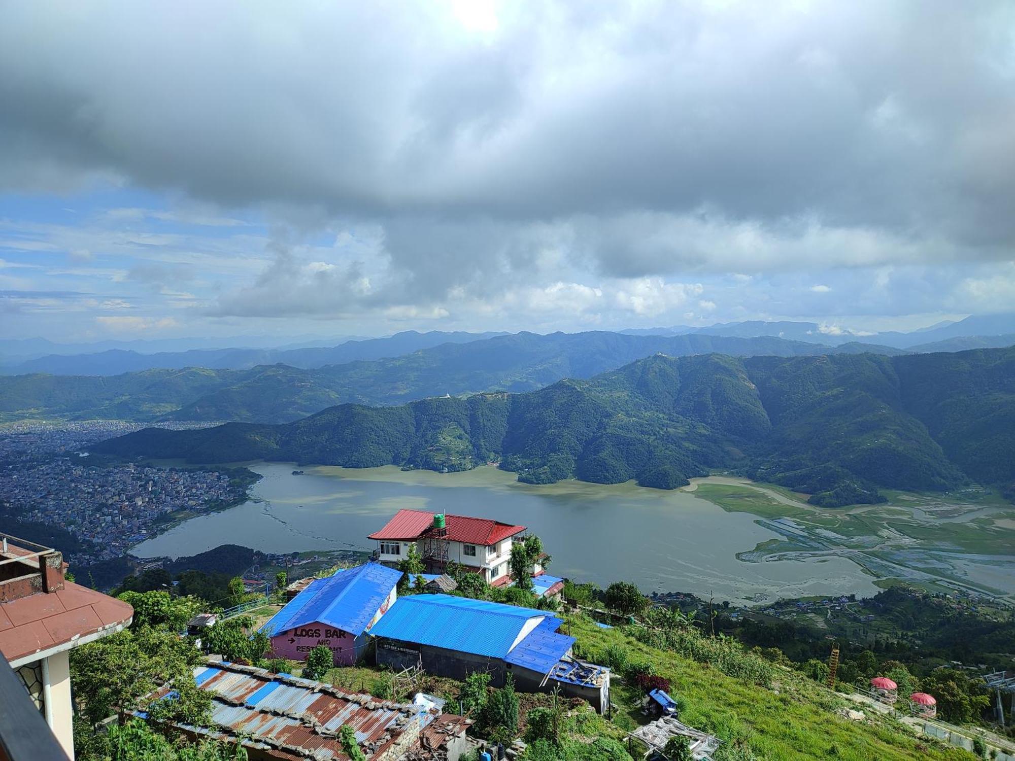Sarangkot Hotel New Galaxy 博卡拉 外观 照片